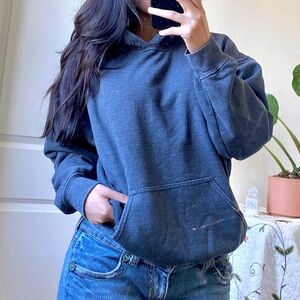 Gildan Washed Charcoal Pullover Hoodie